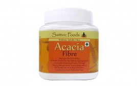 Sattvic Foods Prebiotic Soluble Fibre Acacia Fibre  Jar  200 grams